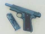 WW2 1943 Vintage U.S. Military Colt Model 1911A1 .45 ACP Pistol
** All-Original, Matching Slide, & Beautiful ** SOLD - 21 of 25