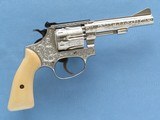 Smith & Wesson Model 34, Ben Lane Engraved, Ivory Grips, Cal. .22 LR - 10 of 11