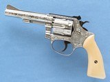 Smith & Wesson Model 34, Ben Lane Engraved, Ivory Grips, Cal. .22 LR - 1 of 11