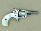 Early 1870's Vintage Colt New Line .22 Revolver w/ Factory Nickel Finish and Pearl Grips
** Beautiful Example ** SOLD - 5 of 22