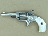 Early 1870's Vintage Colt New Line .22 Revolver w/ Factory Nickel Finish and Pearl Grips
** Beautiful Example ** SOLD - 1 of 22