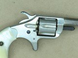 Early 1870's Vintage Colt New Line .22 Revolver w/ Factory Nickel Finish and Pearl Grips
** Beautiful Example ** SOLD - 7 of 22