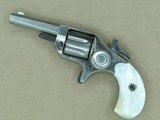 Early 1870's Vintage Colt New Line .22 Revolver w/ Factory Nickel Finish and Pearl Grips
** Beautiful Example ** SOLD - 15 of 22
