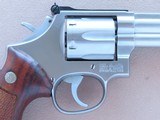 1985 Vintage Smith & Wesson Model 686 Distinguished Combat .357 Magnum Revolver w/ 6" Inch Barrel - 7 of 25