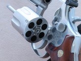 1985 Vintage Smith & Wesson Model 686 Distinguished Combat .357 Magnum Revolver w/ 6" Inch Barrel - 21 of 25
