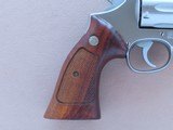 1985 Vintage Smith & Wesson Model 686 Distinguished Combat .357 Magnum Revolver w/ 6" Inch Barrel - 6 of 25