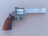 1985 Vintage Smith & Wesson Model 686 Distinguished Combat .357 Magnum Revolver w/ 6" Inch Barrel - 5 of 25