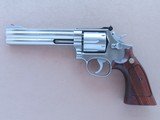 1985 Vintage Smith & Wesson Model 686 Distinguished Combat .357 Magnum Revolver w/ 6" Inch Barrel - 1 of 25