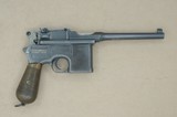 WW1 Commercial Mauser C96 "Broomhandle" in .30 Mauser
SOLD - 1 of 11