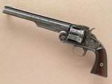 Smith & Wesson 1st Model American, Engraved, Cal. .44 CF SOLD - 12 of 15