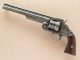 Smith & Wesson 1st Model American, Engraved, Cal. .44 CF SOLD - 1 of 15