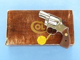 Colt Lawman MK III, Nickel Finished, Cal. .357 Magnum, 2 Inch Barrel SOLD - 1 of 12