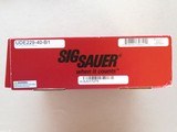 Sig Sauer Model P229, Cal. .40 S&W
SOLD - 7 of 9
