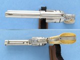 Southwestern Style Engraved Colt SAA, Cal. .32 WCF (.32-20), Nickel, 4 3/4 Inch Barrel, 1919 Vintage REDUCED!!! SOLD - 3 of 9