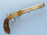 Rare Italian Copy of Volcanic Lever Action Pistol, 1850's-1860's Vintage - 2 of 10