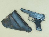 1942 Imperial Japanese Military Nagoya Nambu Type 94 Pistol in 8mm Nambu w/ Partial Holster and Extra Mag
SOLD - 1 of 25