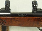 1992 Weatherby Mark V Lazermark Rifle in .300 Wby. Mag. w/ Factory Muzzle Brake and Redfield Bases & 1" Rings - 14 of 25