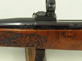 1992 Weatherby Mark V Lazermark Rifle in .300 Wby. Mag. w/ Factory Muzzle Brake and Redfield Bases & 1" Rings - 13 of 25
