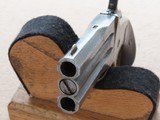 1870's Vintage Antique Frank Wesson Medium Frame Superposed Pistol in .32 Short Rimfire (3rd Type) - 19 of 23