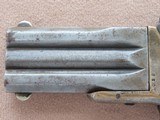 1870's Vintage Antique Frank Wesson Medium Frame Superposed Pistol in .32 Short Rimfire (3rd Type) - 9 of 23