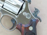 1984 Vintage Nickel 4" Smith & Wesson Model 29-3 .44 Magnum Revolver w/ Target Hammer & Trigger
SOLD - 24 of 25