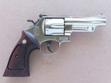 1984 Vintage Nickel 4" Smith & Wesson Model 29-3 .44 Magnum Revolver w/ Target Hammer & Trigger
SOLD - 5 of 25