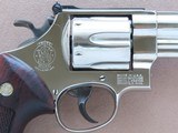1984 Vintage Nickel 4" Smith & Wesson Model 29-3 .44 Magnum Revolver w/ Target Hammer & Trigger
SOLD - 7 of 25