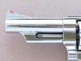 1984 Vintage Nickel 4" Smith & Wesson Model 29-3 .44 Magnum Revolver w/ Target Hammer & Trigger
SOLD - 4 of 25
