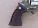 1984 Vintage Nickel 4" Smith & Wesson Model 29-3 .44 Magnum Revolver w/ Target Hammer & Trigger
SOLD - 6 of 25