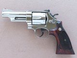 1984 Vintage Nickel 4" Smith & Wesson Model 29-3 .44 Magnum Revolver w/ Target Hammer & Trigger
SOLD - 1 of 25
