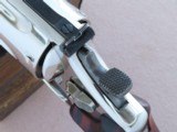 1984 Vintage Nickel 4" Smith & Wesson Model 29-3 .44 Magnum Revolver w/ Target Hammer & Trigger
SOLD - 10 of 25