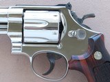 1984 Vintage Nickel 4" Smith & Wesson Model 29-3 .44 Magnum Revolver w/ Target Hammer & Trigger
SOLD - 3 of 25