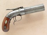 Stocking & Co. 6-Shot Pepperbox, .31 Percussion SOLD - 2 of 13
