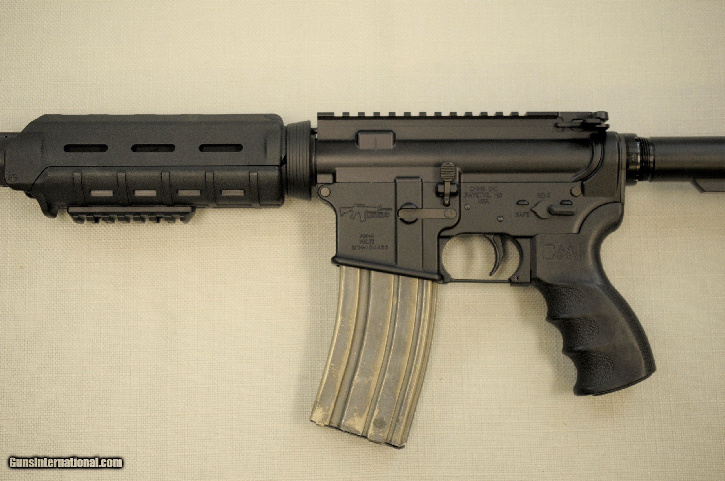 CMMG MK-4 MULTI Rifle in 5.56 NATO/.223 Rem with Magpul stock