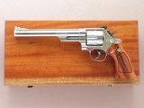 1976 Nickel Smith & Wesson Model 29-2 .44 Magnum Revolver w/ 8 & 3/8" Barrel and Presentation Case
** Flat Mint & Unfired!! ** SOLD - 2 of 25