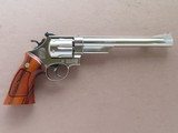 1976 Nickel Smith & Wesson Model 29-2 .44 Magnum Revolver w/ 8 & 3/8" Barrel and Presentation Case
** Flat Mint & Unfired!! ** SOLD - 3 of 25