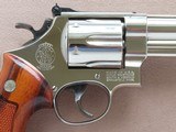 1976 Nickel Smith & Wesson Model 29-2 .44 Magnum Revolver w/ 8 & 3/8" Barrel and Presentation Case
** Flat Mint & Unfired!! ** SOLD - 5 of 25