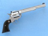 Ruger New Model Single-Six Hunter, Cal. .22 LR/.22 Mag. Cylinders, 7 1/2 Inch Barrel, Stainless Steel - 3 of 9