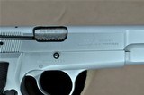 Browning Hi Power Silver Chrome finish with box 9MM **Made in 1992** SOLD - 9 of 18