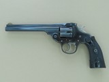 1920's Vintage Iver Johnson 3rd Model Safety Automatic Hammer Revolver in .32 S&W w/ RARE 6" Inch Barrel SOLD - 1 of 25