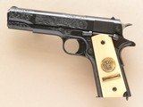 Colt 1911 World War I Deluxe Commemorative, Battle of the Marne, Engraved, Cal. .45 ACP
** RARE 1 of 75 Manufactured w/ Deluxe Engraving ** - 2 of 16