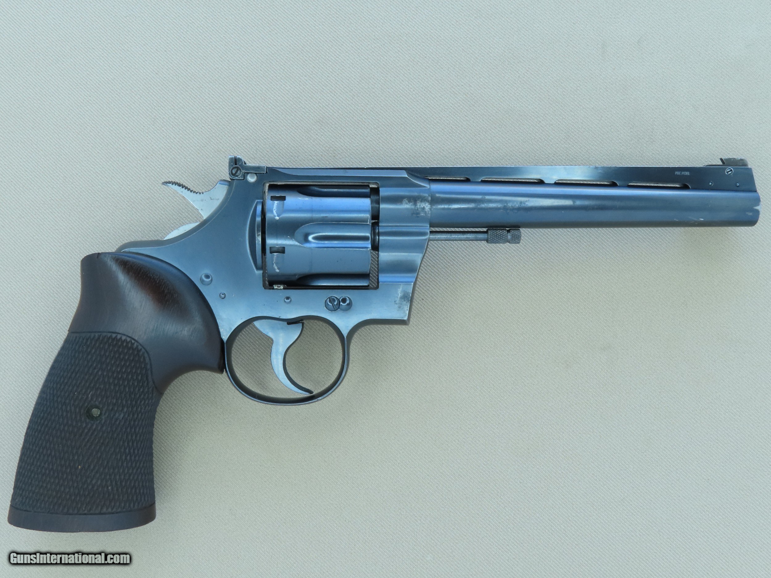 Colt-King Super Target Official Police Heavy Barrrel Revolver 38 Special