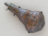 Sheffield Powder Flask, Mid 1800's Vintage - 1 of 7