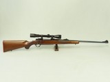 1979 Vintage Ruger Model 77 RS Rifle in 7mm Remington Magnum w/ Vintage Burris 3-9X Scope
** Beautiful Vintage Tang Safety Ruger ** SOLD - 1 of 25