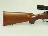 1979 Vintage Ruger Model 77 RS Rifle in 7mm Remington Magnum w/ Vintage Burris 3-9X Scope
** Beautiful Vintage Tang Safety Ruger ** SOLD - 2 of 25