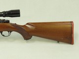 1979 Vintage Ruger Model 77 RS Rifle in 7mm Remington Magnum w/ Vintage Burris 3-9X Scope
** Beautiful Vintage Tang Safety Ruger ** SOLD - 7 of 25