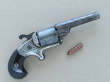 Moore's Patent Firearms Company Front-Loading Revolver in .32 Caliber Teat-fire
** 100% Original & Matching w/ Original Cartridge ** - 1 of 25