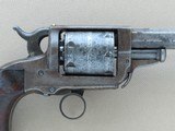 1850's Vintage Whitney Beals "Walking Beam" Pocket Revolver in .31 Caliber Cap & Ball
** Rare & Unique 100% Original Weapon!! ** SO - 8 of 25