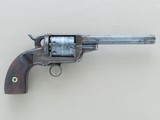 1850's Vintage Whitney Beals "Walking Beam" Pocket Revolver in .31 Caliber Cap & Ball
** Rare & Unique 100% Original Weapon!! ** SO - 6 of 25