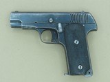 WW1 Vintage French Military Model 1914 Ruby .32 ACP Pistol by the Alkartasuma Firm in Spain
** Nice Original Example w/ Matching Mag! ** - 1 of 25